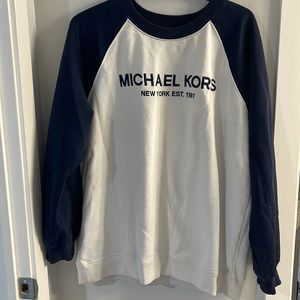Michael Kors Navy Crewneck